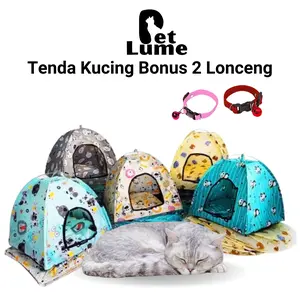 Tenda Anabul Kitten Kucing Hangat Dan Tebal Ukuran Besar PetLume