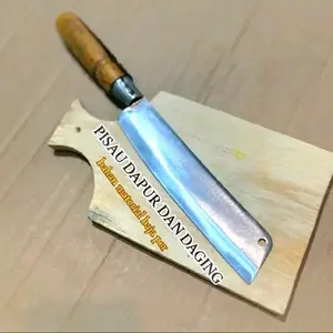 Pisau Dapur Multifungsi Cap Mawar Misran Model Papak Untuk Memotong Daging, Sayuran Dll