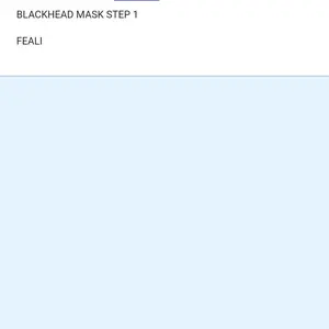 [Spesial Creator] FEALI Pengangkat Komedo Step 1 Blackhead Masker Treatment - 17 ml