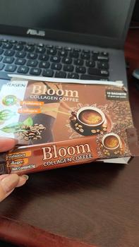 Product Review of 26-2[COD](Beli 1 Gratis 1)BLOOM Kopi Kolagen Mekar, Minuman Padat, Kopi Instan，bloom collagen coffee from p**n 0