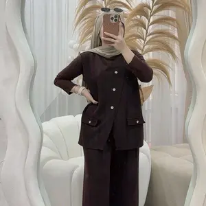 YOONA SET VEST KNIT SIMPLY ELEGAN MEWAH OOTD TERBARU