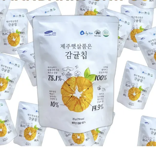 Jeju Mandrin Chips - Healthy, Sweet and Crispy