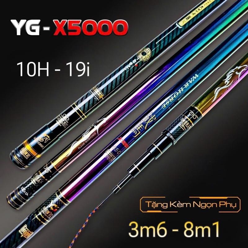  Cần Câu Tay YG X5000 10H Săn Hàng - Tặng Ngọn Phụ Săn Hàng Câu Cá Lớn Fishing 