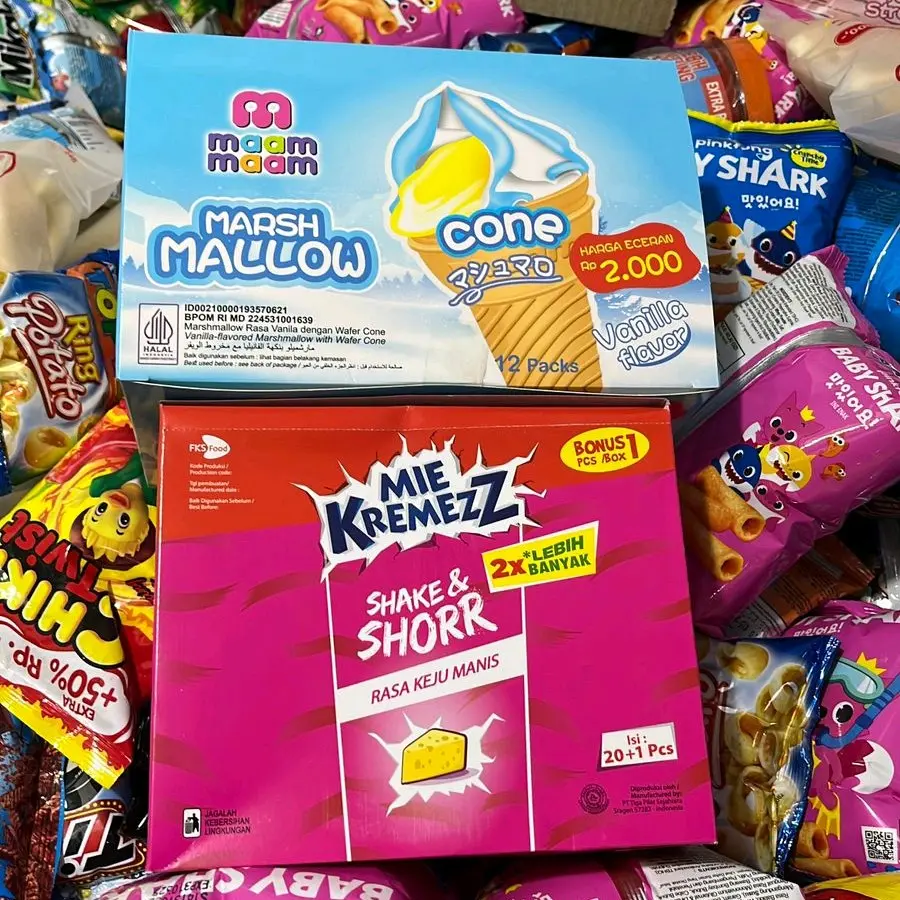 PAKET PREMUIM ( 2 box snack + 1 kali serok )