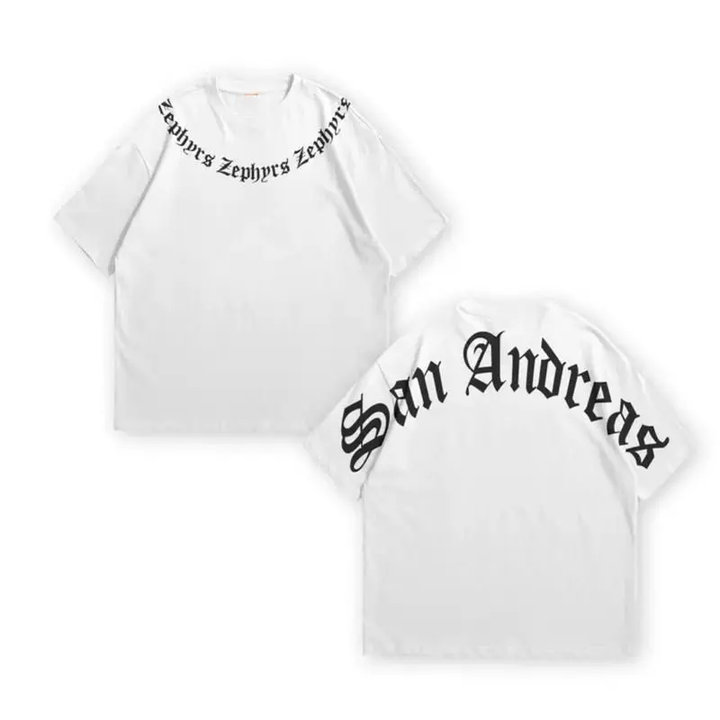 VELUCI BAJU KAOS OVERSIZE PRIA WANITA SAN ANDREAS KATUN COMBAT 30S Combed Panjang 1