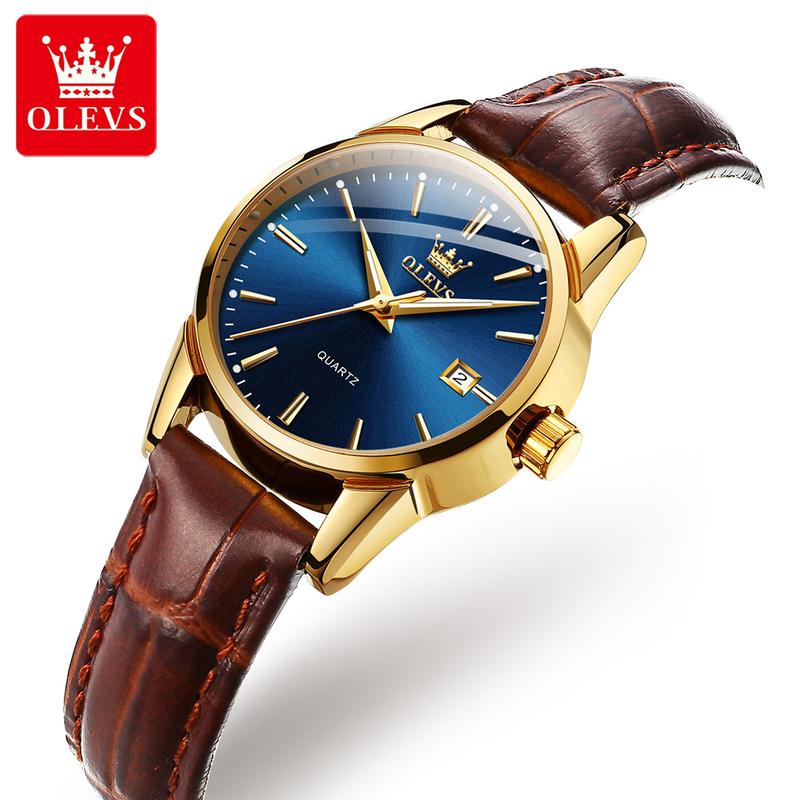 OLEVS #6898 Fashion Casual Women Quartz Watch Waterproof Watch Top Brand Luxury Simple Business Sports Wristwatches For Ladies Girls Students Female Gift 9