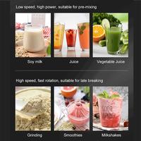 Gambar Blender 2.5L Juicer 500W Blender 2 in 1 Buah Multifungsi Chopper Juicer Bahan PC Food Grade Mesin Blender Mixer lce Crusher - Putih dari nanwei.id Kab. Tangerang 4 Tokopedia