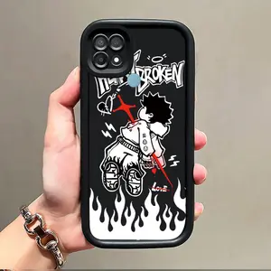 Casing Hp Untuk OPPO A15 A15s A35 Casing Hp Kasing Kesing Cesing Softcase Case Casing ponsel kartun kreatif silikon Anti-Sidik Jari Tahan guncangan Gores