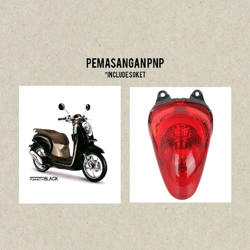 STOPLAMP RUNNING SCOOPY FI - SCOOPY ESP 10 MODE KEDIP OTOMATIS Bisa Request Running Love dan Bisa Request Warna 6