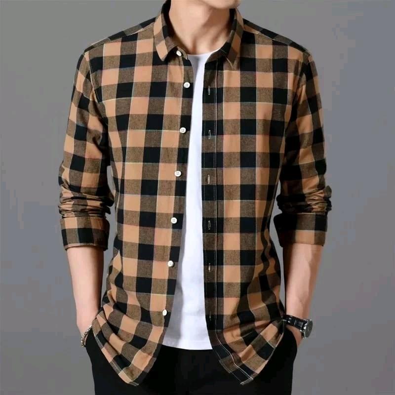 PROMO KEMEJA FLANEL LENGAN PANJANG HIGH QUALITY PREMIUM ORIGINAL BRAND UNISEX (PRIA & WANITA) UK M L XL Formal Lembut Nyaman Santai Kotak catur Distro Casual Motif baju kotak kotak pria kemeja  anak kemeja flanel formal baju hems  lengan panjang Keren 6