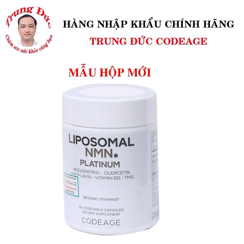 TPBVSK  Viên Uống Liposomal NMN Hỗ Trợ Cải Thiện Sức Khỏe, USD, Hộp 90 Viên