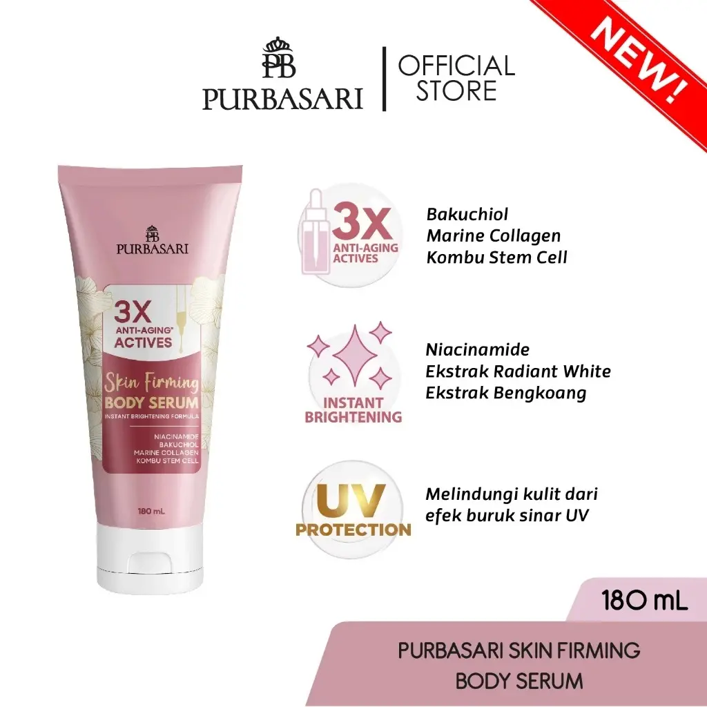 Purbasari Body Serum 180 ml Skin FIrming