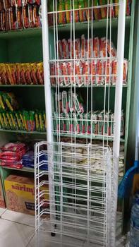 Product Review of Rak chiki serbaguna 130/rak chiki jumbo/rak dagang/rak toko/rak display/rak mini market keranjang jajan/rak penyimpanan from u**l 0