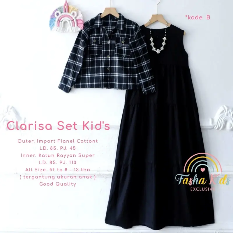 Clarisa set kids original by Fasha 1