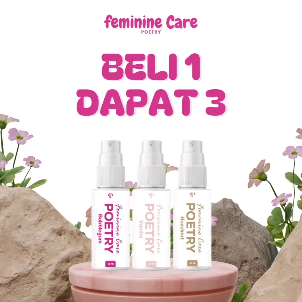 GENDSS Feminime care women ampuh mengatasi bau di area sensitif (3 Pcs) Promo Terbatas Feminine Perfume kewanitaan