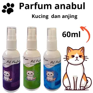 farpum anabul kucing dan anjing kelinci wangi dan seger aman jika terjilat sama anabul