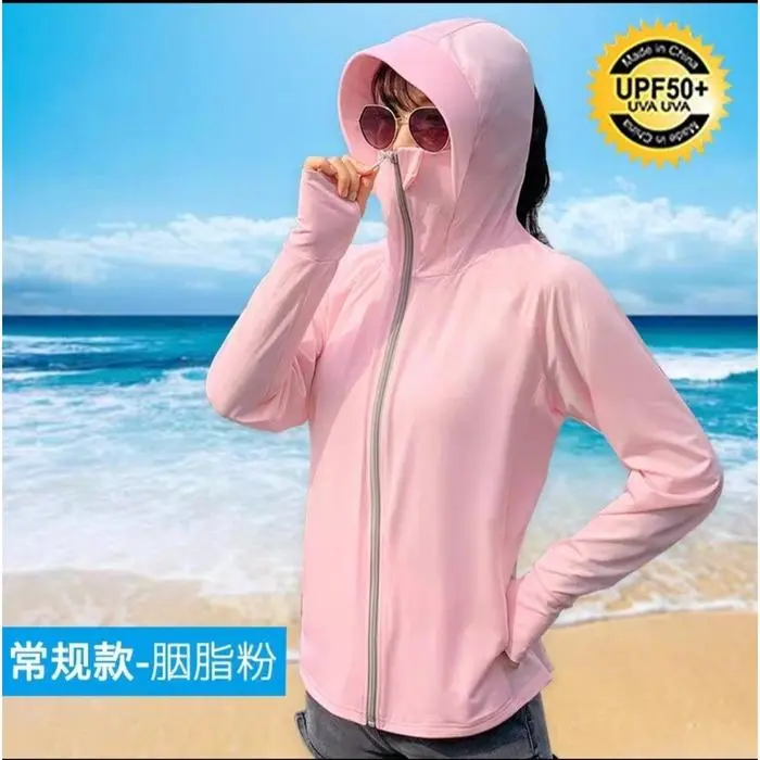 Jaket matahari IMPORT / Hoodie Pelindung UV Anti Air Anti Matahari / Jaket Anti UV / Jaket Parasut / Jacket Anti Panas / Jaket anti Panas SH JK02 2