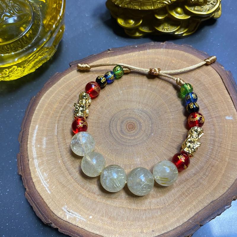 Gelang 5 Dewi Kekayaan Rejeki Batu Sedana Asli Grade AA ORIGINAL Bracelets 5