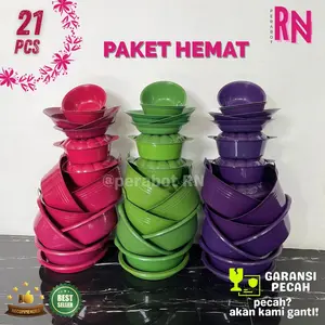 [21 PCS] PAKET LENGKAP PERALATAN RUMAH TANGGA /SET DAPUR PLASTIK /BASKOM /BAK KUPING / NAMPAN /BASI SAYUR /PIRING /MANGKOK / HAMPERSS