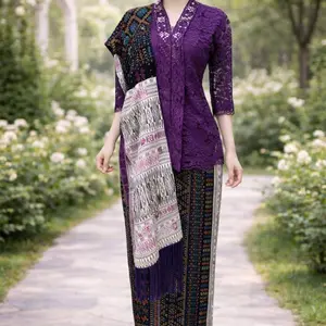 rok siap pakai selendang lebar