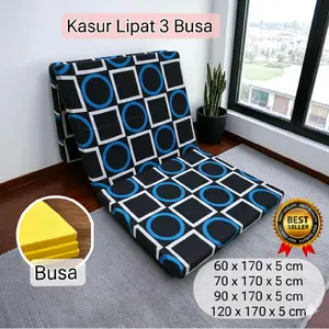 Kasur Busa Lipat 3 segala ukuran cocok anak kost Minimalis Furniture