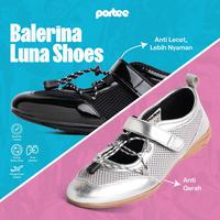 Gambar Sepatu Ballerina Wanita Portee Luna – Slip On Nyaman | Kuliah Kerja Konser Harian | Flat Shoes - Black, 36 dari Portee Goods Kota Bekasi 1 Tokopedia