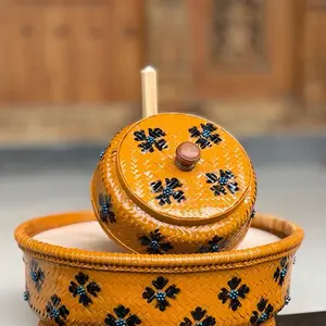 Bokor lukis mix payet viral size 32cm