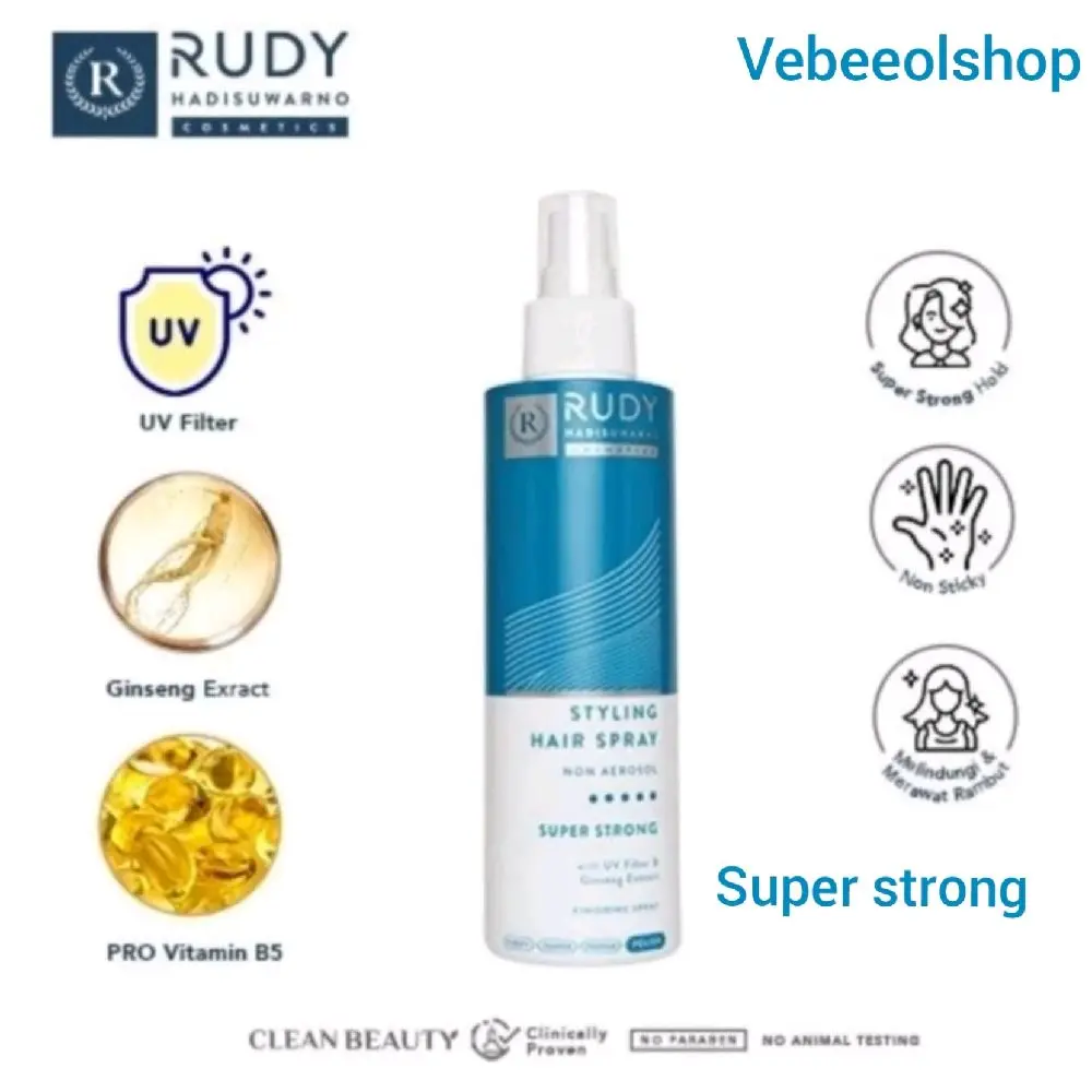 RUDY HADISUWARNO STYLING HAIR SPRAY NON AEROSOL 200 ML Hair spray