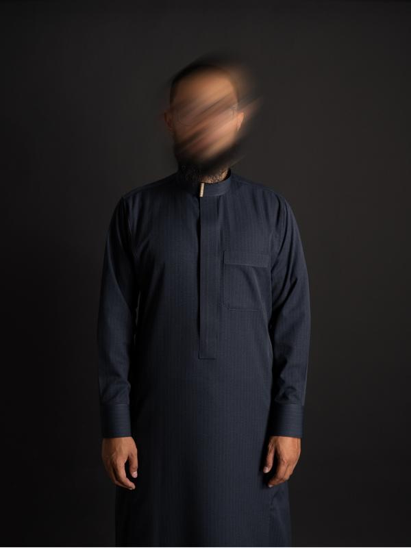 Local Project | Jubah Pria Dewasa Gamis Lengan Panjang | Fahd River Grey 1
