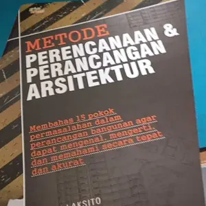 BUKU BACAAN INSPIRASI / SENI DESAIN RUMAH / METODE PERENCANAAN & PERANCANGAN / ARSITEKTUR
