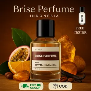 21 VP Men Di Mix Dnhl Blue Parfum Pria Premium Aroma Fresh Maskulin Elegan Extrait De Perfume By Brise