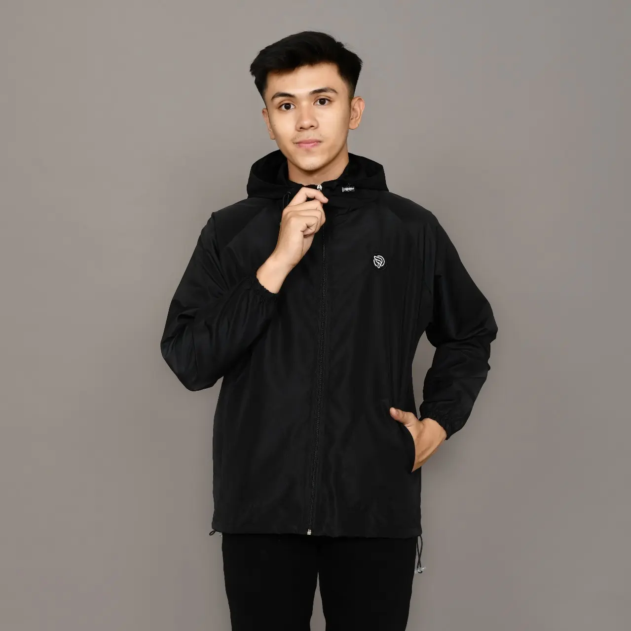 Indigo Jacket Runing Winbreaker Despo Casual - Jaket Parasut Olahraga Unisex Pria Wanita