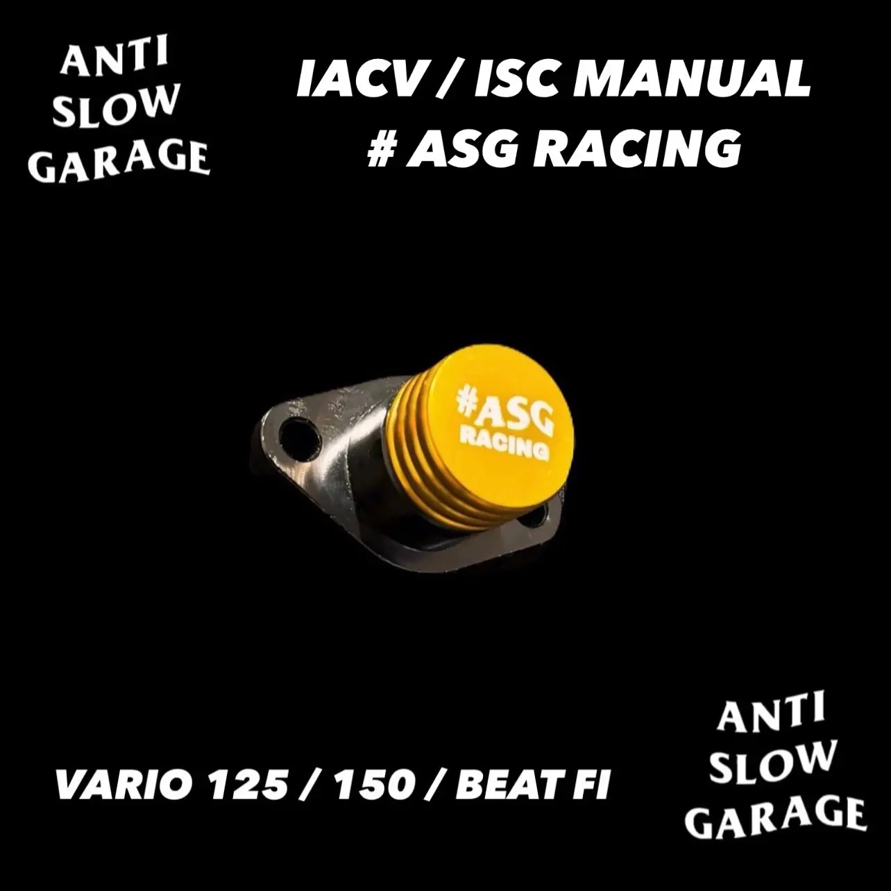 IACV / ISC MANUAL ASGRACING VARIO 125/150/BEAT FI/ESP
