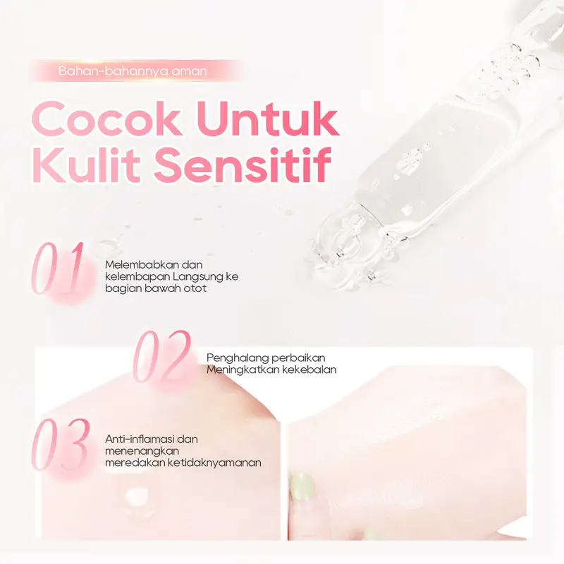 DRVE Essence Pencerah Wajah & Anti Aging - BPOM & Halal Hyaluronic Acid Essence mengandung Niacinamide 10% yg mampu Melembabkan, Mencerahkan, Anti Keriput, Cocok untuk Kulit Sensitif. Diskon Ramadan up to 70%! Perawatan Hyaluronic Hitam Kering 3