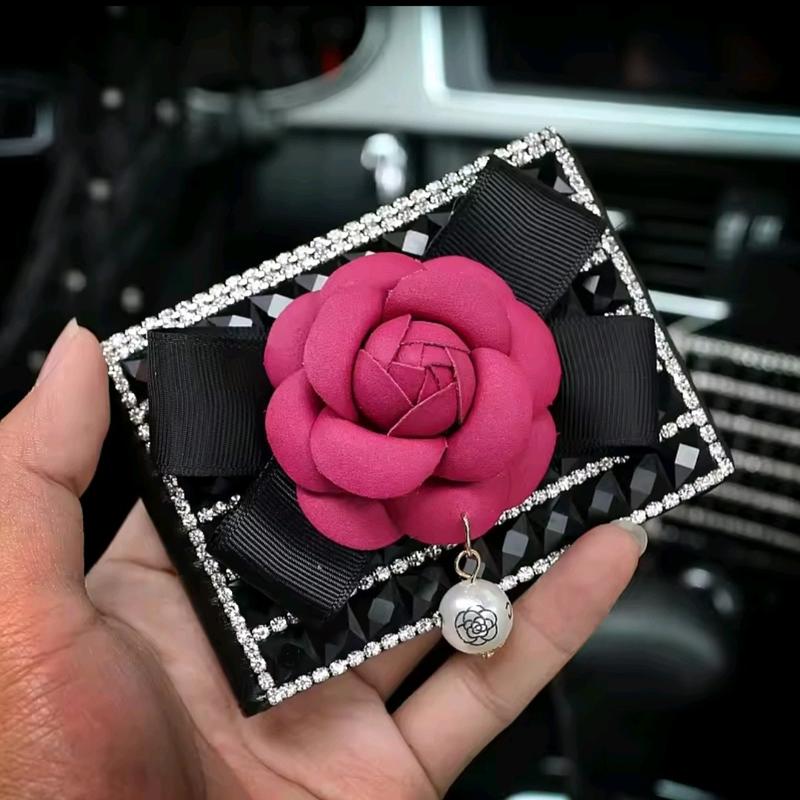 Dompet kartu SIM camelia bling bling | Dompet kartu wanita Kulit PU 0