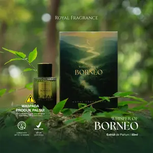 NEW! WHISPER OF BORNEO NUSANTARA SERIES EXTRAIT DE PARFUM FOR UNISEX - PERFUME WANITA & PRIA ROYAL FRAGRANCE WANGI TAHAN LAMA