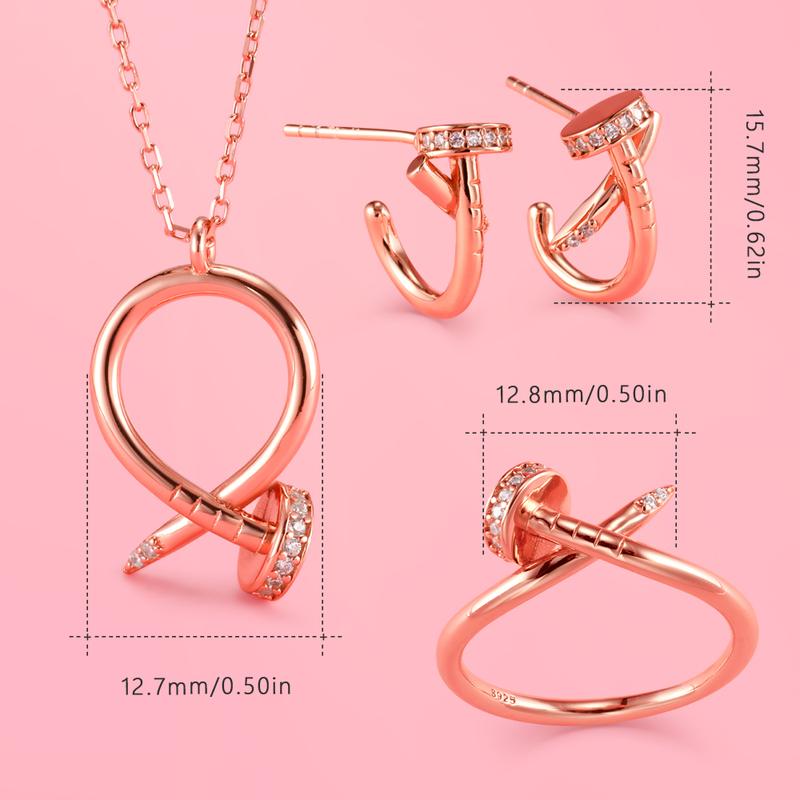 Product Introduction of S925 Sterling Silver Stud Style Set Series 1