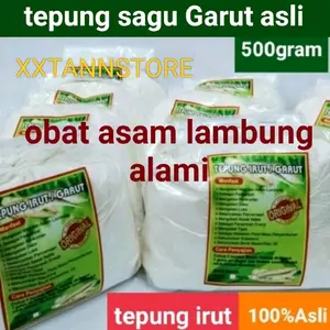 tepung sagu garut /umbi garut asli 100%murni 500gr
