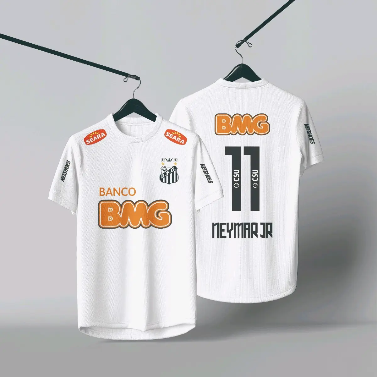 Jersey Santos home 2011/2012 Full printing dan gratis Costum nama dan nopung