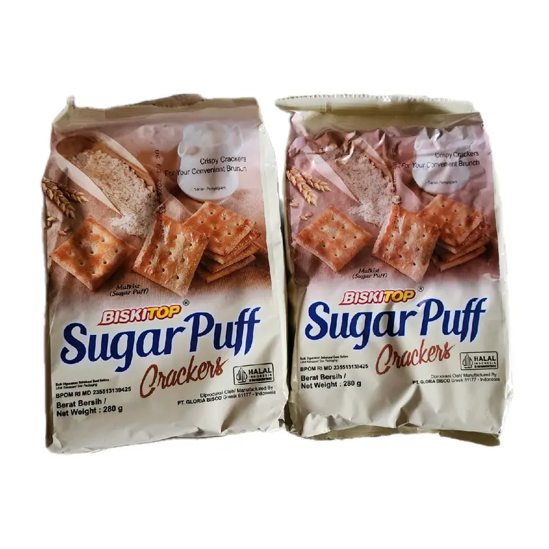 2pcs SUGAR PUFF Crackers Netto 280gr (exp 2026) 0