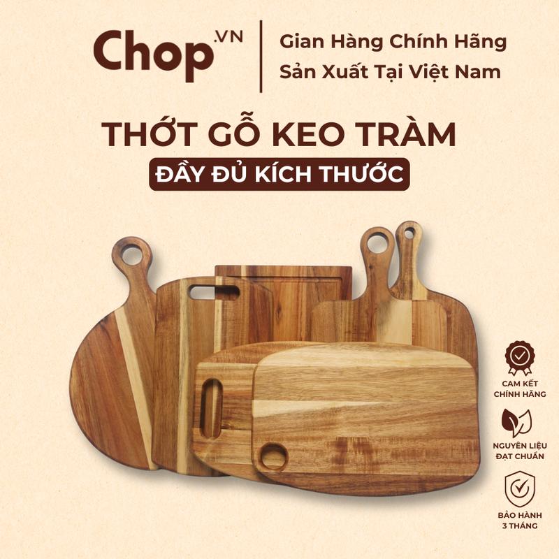 Thớt Gỗ Keo Tràm Chop.vn - Thớt Thái, Decor, Trang Trí Cho Mọi Gian Bếp - Đủ…