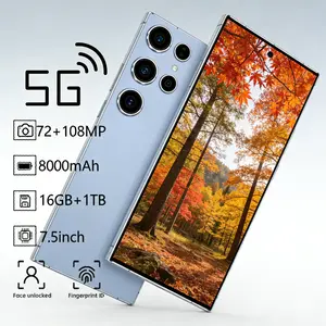 [Top Seller Bulanan] Smartphone Android 14 8GB+256GB 5G Layar 7,3 Inci 72MP+108MP Baterai 8000mAh Ultra Wide Angle 120° dan Telephoto 5x Optical Ponsel Flagship Titan Frame Fast Charging 45W Bisa COD
