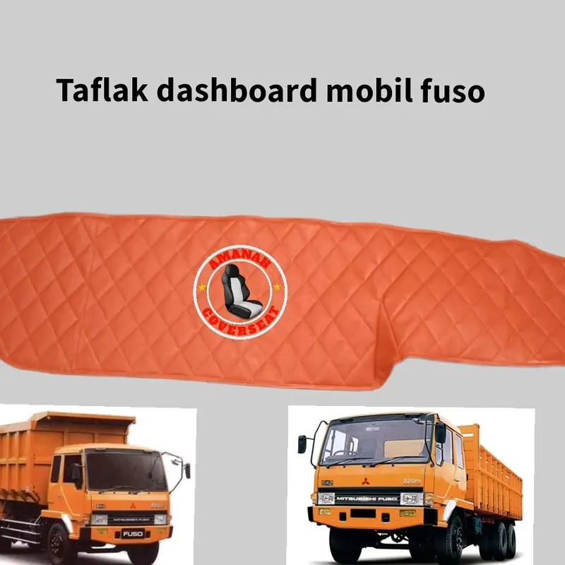 Taflak dashboard mobil alas dashboard mobil mitsubishi fuso motif wajik diamond 0