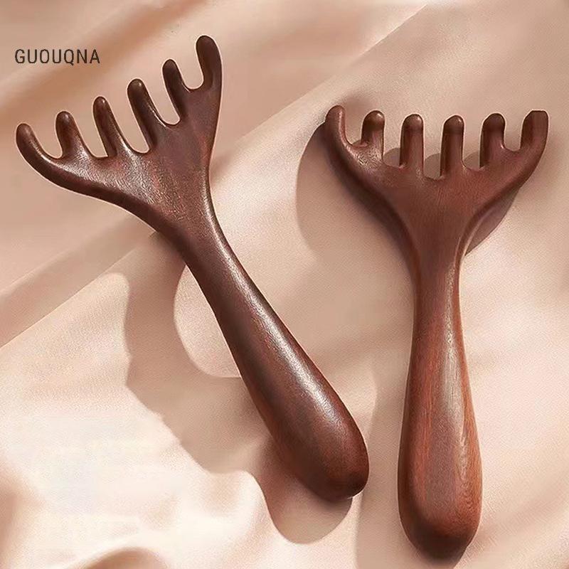 Lược Răng Rộng Tay Cầm Dài 12,5 x 6cm- Lược Massage Thư Giãn Hình Dáng Nhung…