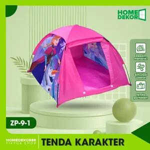 HOMEDEKOR Tenda Berkemah Karakter Menarik Mudah Dirakit Praktis