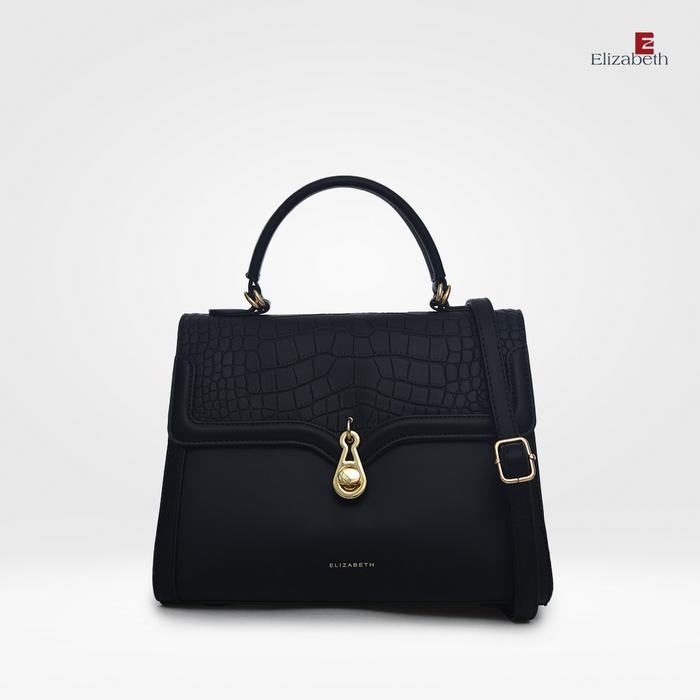 Gambar Tas Elizabeth Handbag 0798-1758 - Black dari Elizabeth Official Store Kota Cimahi 5 Tokopedia