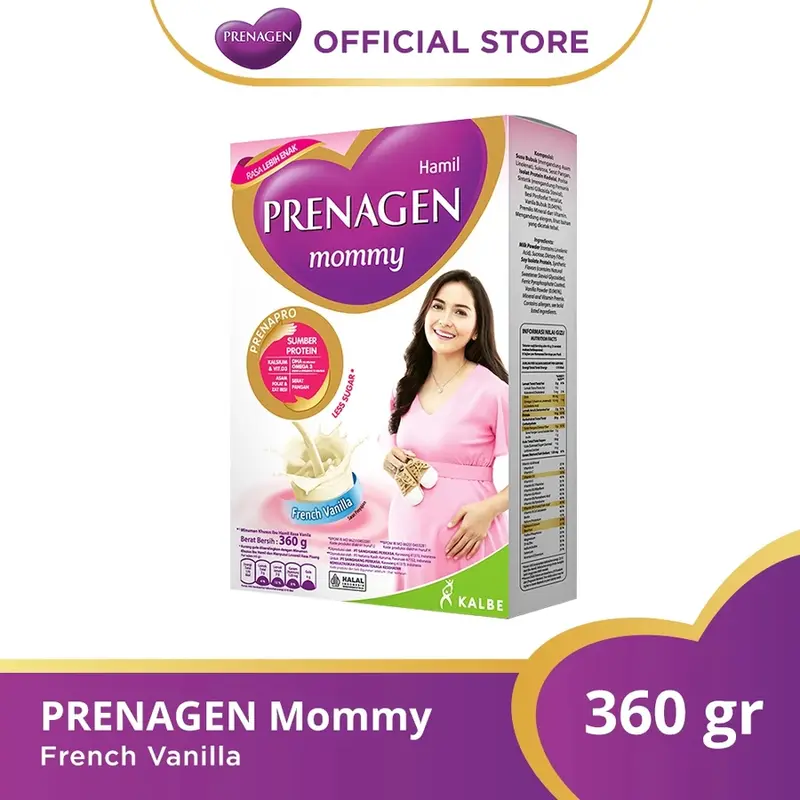 Product Introduction of PRENAGEN MOMMY FRENCH VANILLA 360 gr Susu Ibu Hamil | Susu Bumi 0