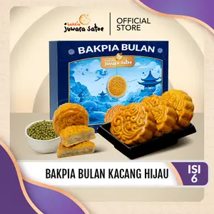 JUWARA SATOE [ ISI 6 ] BAKPIA BULAN ORIGINAL MIX - OLEH-OLEH KHAS JOGJA