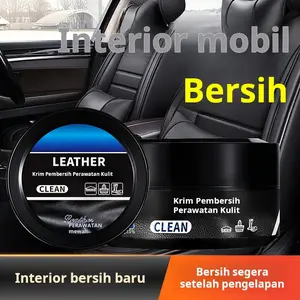 Krim Pembersih Kulit Interior Mobil Barang Impor Lilin Khusus untuk Perawatan Kulit Sepatu dan Tas Kulit Krim Pembersih Perawatan Barang Kulit Cleaner Shoe