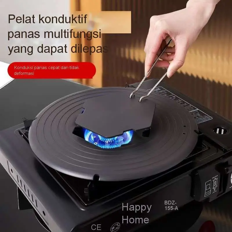 tatakan panci 26cm multifungsi bisa dicopot alas tatakan kompor anti gosong Dapur